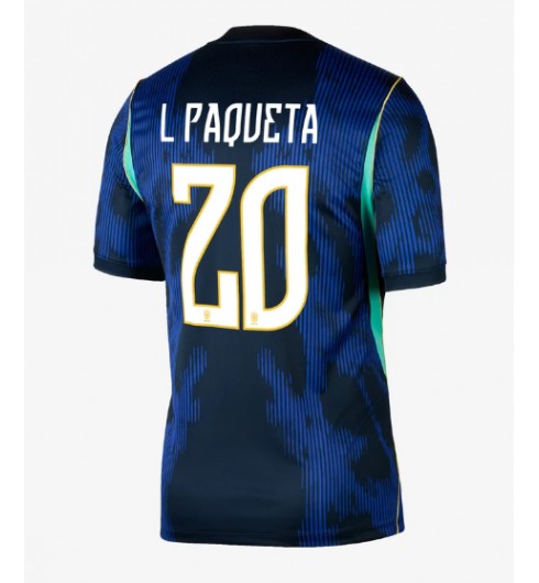 Brasilia Lucas Paqueta #20 Vieraspaita MM-kisat 2026 Lyhythihainen Brasilia Lucas Paqueta #20 Vieraspaita MM-kisat 2026 Lyhythihainen